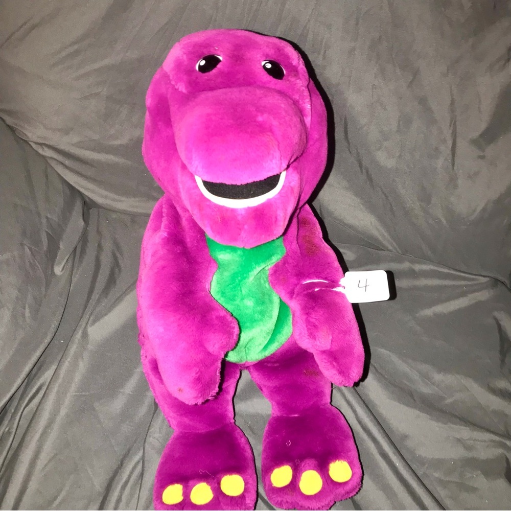 Barney Microsoft ActiMates Vintage 1997 Sings & Talks Interactive Tested Working